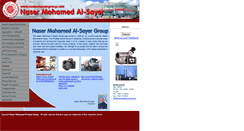Desktop Screenshot of naseralsayergroup.com